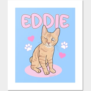 Eddie the kitten Posters and Art